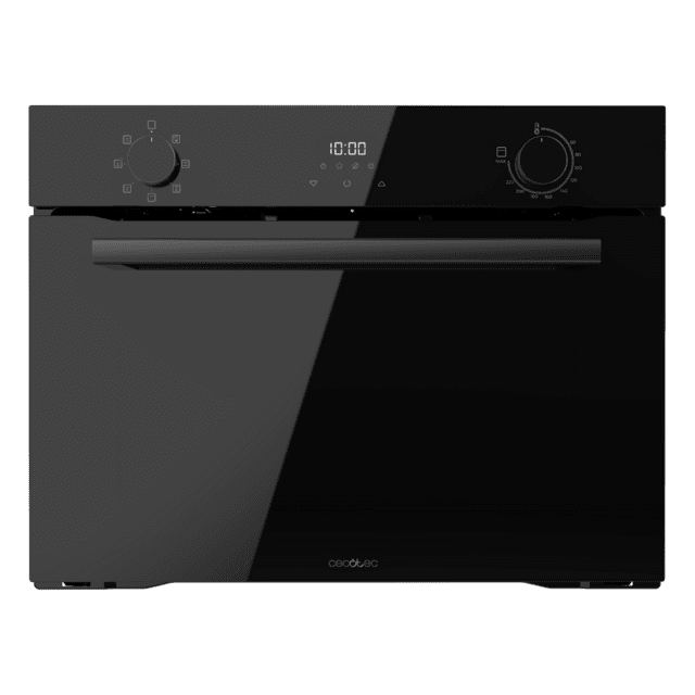 Cecotec Bolero Hexa M224500 Glass Black A Horno Integrable Multifunción de 53L de capacidad 7 funciones con Grill Defrost Steam Assist 2600W.  Horno Integrable Multifunción Outlet
