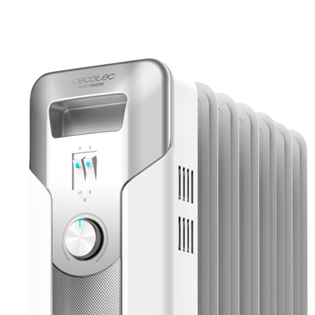 Cecotec Radiador aceite 7 módul Ready Warm 5600 Space De 7 Módulos Con 1500 W Y Termostato Regulable. Radiador aceite 1500 W Limitado a 3 días