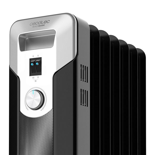 Cecotec Ready Warm 5620 Space De 7 Módulos Con 1500 W Y Termostato Regulable. Radiador aceite 1500 W Ahorra y exporta