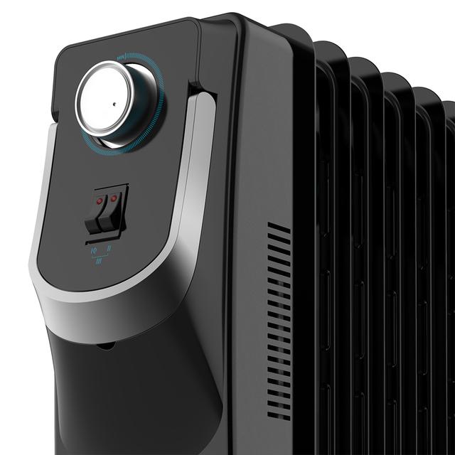 Cecotec Ready Warm 5770 Space 360º 360º De 7 Módulos Con 1500 W Y Termostato Regulable. Radiador de aceite 1500W Descuentos del mes