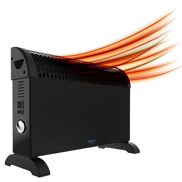 Cecotec Ready Warm 6500 Turbo Convection Convector con pies de 2000 W termostato regulable y modo TurboFan. Radiador convector eléctrico 2000 W Venta caliente