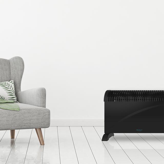 Cecotec Ready Warm 6500 Turbo Convection Convector con pies de 2000 W termostato regulable y modo TurboFan. Radiador convector eléctrico 2000 W Venta caliente
