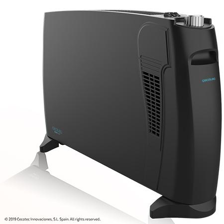 Cecotec Ready Warm 6600 Turbo Convection Plus M. Radiador Eléctrico Bajo Consumo con Turboventilador 2000 W Termostato Regulable 4 Modos Soporte de pie Protección sobrecalentamiento Silencioso 20 m2 Radiador convector eléctri En oferta