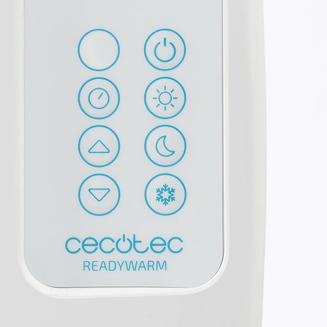 Cecotec Ready Warm 2500 Thermal seco de 12 elementos y 1800 W con pantalla LCD y mando. Radiador Eléctrico / Emisor Térmico 12 elementos   Los más vendidos