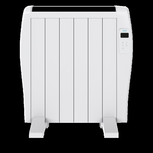 Cecotec Ready Warm 1200 Thermal Connected Emisor térmico con 6 elementos y 900 W control por Wi-Fi pantalla LED mando a distancia temporizador programable selección de temperatura cobertura de 10 m² y máxima seguridad. Radia Rebajas online