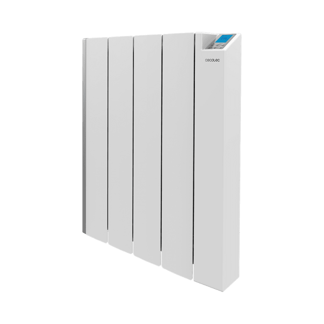 Cecotec ReadyWarm 8000 Thermal Ceramic Connected Emisor térmico con 2000 W de aluminio fundido y tecnología cerámica 8 elementos 28 m² control por Wi-Fi pantalla LCD programador semanal 24/7 protección IPX4 4 modos selecci Promoción por tiempo limitado