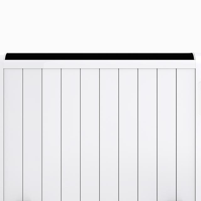 Cecotec Ready Warm 2000 Thermal M. Radiador Eléctrico Bajo Consumo con 10 Elementos 1500W De pared o pie 3 Modos Temporizador Mando Pantalla LED Blanco Radiador Eléctrico / Emisor Térmico 10 elementos Promoción trimestral