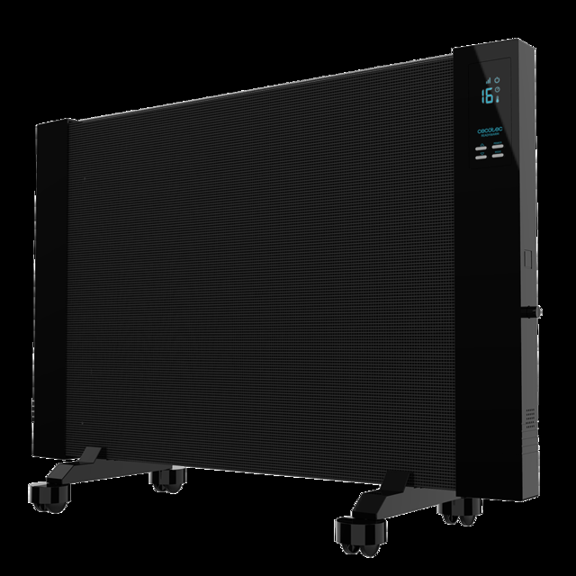 Cecotec Ready Warm 3100 Smart Now digital de 2000 W con termostato regulable y mando a distancia. Placa radiante de mica mecánica. Potente. 2000 W. Pantalla LCD. Temporizador. 3 modos. Con ruedas. Termostato regulable. Sistema Tienda de fábrica