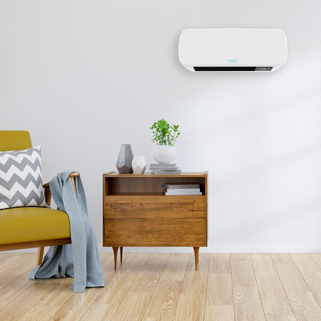 Cecotec Ready Warm 5200 Box Ceramic Calefacor cerámico de baño con 2000 W pantalla LED mando a distancia y protección IPX2. Calefactor Cerámico Pared Descuento por venta flash