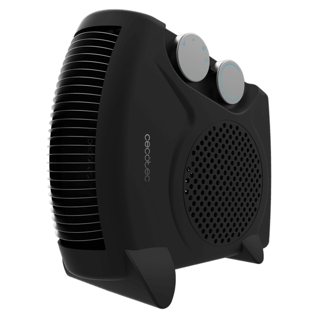Cecotec Termoventilador ReadyWarm 2000 Max Dual Black Termoventilador con 2000 W y 3 modos de funcionamiento. Calefactor / Termoventilador 2000 W Rebajas de fin de temporada