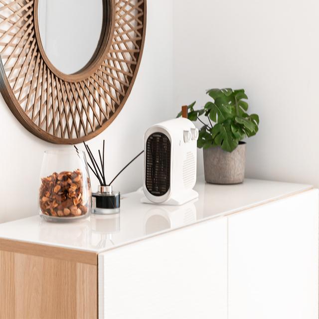 Cecotec Termoventilador ReadyWarm 2050 Max Dual White Termoventilador con 2000 W 2 niveles de potencia y 3 modos de funcionamiento. Termoventilador / Calefactor 2000 W Outlet