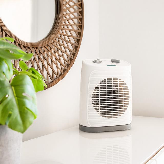 Cecotec Termoventilador ReadyWarm 2050 Max Force Rotate White Termoventilador con 2000 W y 3 modos de funcionamiento y oscilación. Termoventilador / Calefactor 2000 W Rebajas