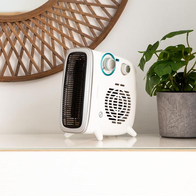 Cecotec Termoventilador ReadyWarm 2070 Max Dual White Termoventilador con 1800 W 2 niveles de potencia y 3 modos de funcionamiento. Termoventilador / Calefactor 1800 W Venta caliente