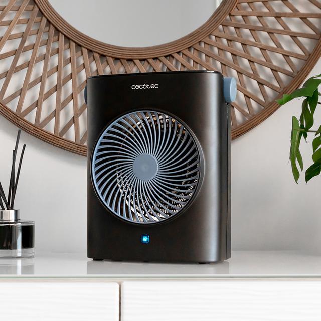 Cecotec Termoventilador ReadyWarm 2070 Max Force Black Termoventilador con 2000 W 2 niveles de potencia y 3 modos de funcionamiento. Calefactor / Termoventilador 2000 W En oferta