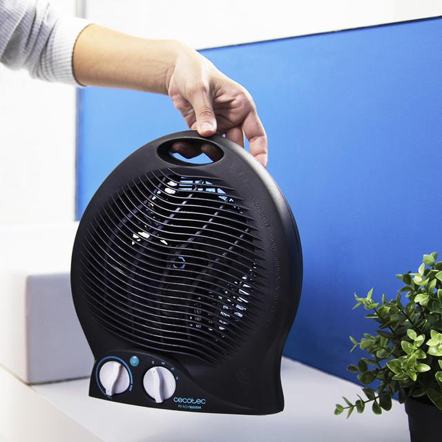 Cecotec Ready Warm 9500 Force Con 2000 W 2 Niveles De Potencia Y 3 Modos De Funcionamiento. Calefactor / Termoventilador 2000 W   Liquidación