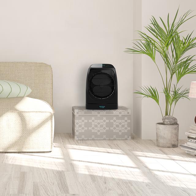 Cecotec Ready Warm 9600 Smart Force Con 2000 W Oscilación Pantalla Temporizador 2 Niveles De Potencia Y 3 Modos De Funcionamiento Calefactor / Termoventilador 2000 W   Rebajas online