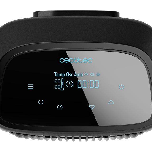 Cecotec Ready Warm 9600 Smart Force Con 2000 W Oscilación Pantalla Temporizador 2 Niveles De Potencia Y 3 Modos De Funcionamiento Calefactor / Termoventilador 2000 W   Rebajas online