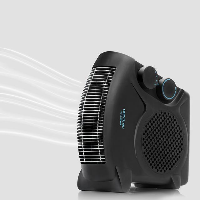Cecotec Ready Warm 9700 Dual Force Con 2000 W 2 Niveles De Potencia Y 3 Modos De Funcionamiento. Calefactor / Termoventilador 2000 W   Envío gratis