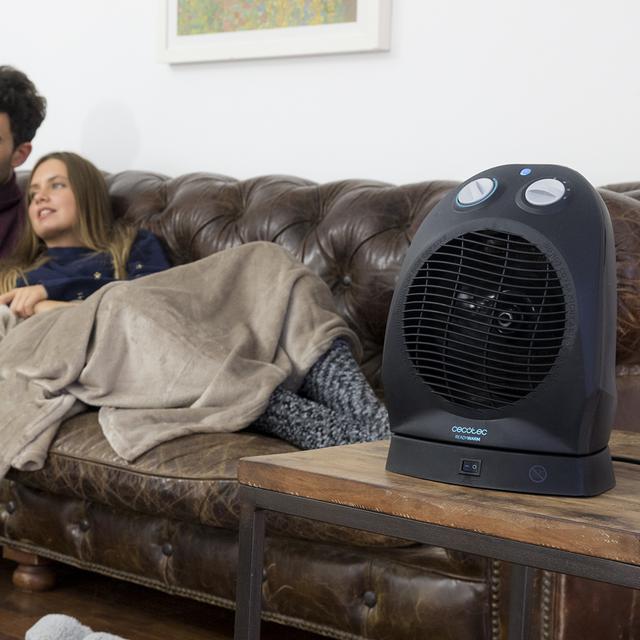 Cecotec Ready Warm 9750 Rotate Force Con 2400 W Oscilación 2 Niveles De Potencia Y 3 Modos De Funcionamiento. Calefactor / Termoventilador 2400 W Oferta especial