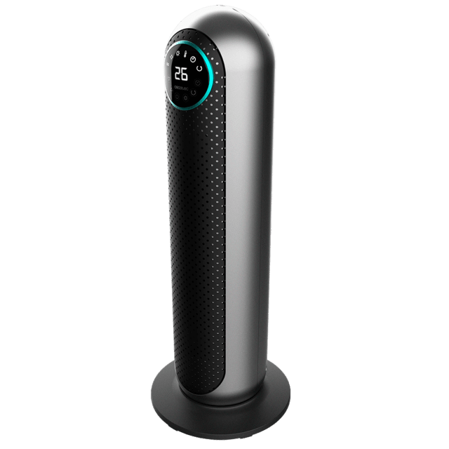 Cecotec ReadyWarm 10150 Smart Ceramic Pro Calefactor cerámico de 2200 W con mando a distancia pantalla LED selección de temperatura temporizador oscilación 3 modos y triple sistema de seguridad. Calefactor cerámico Promoción por tiempo limitado