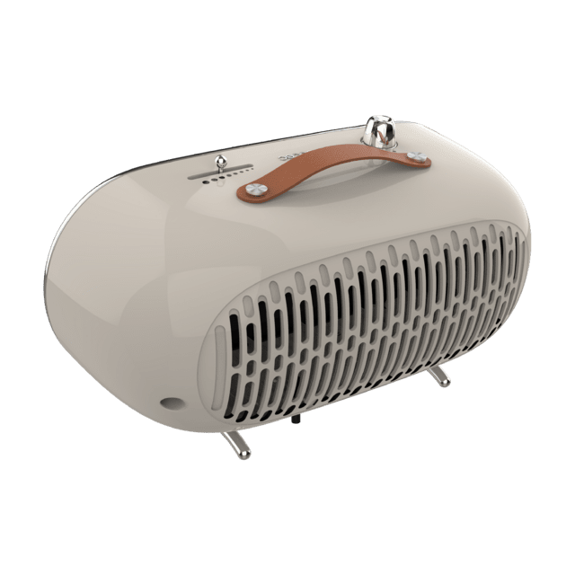Cecotec ReadyWarm 1500 Ceramic Calefactor cerámico de sobremesa con 1500 W Diseño retro termostato regulable y 2 modos de funcionamiento. Calefactor cerámico de sobremesa Oferta especial de fábrica