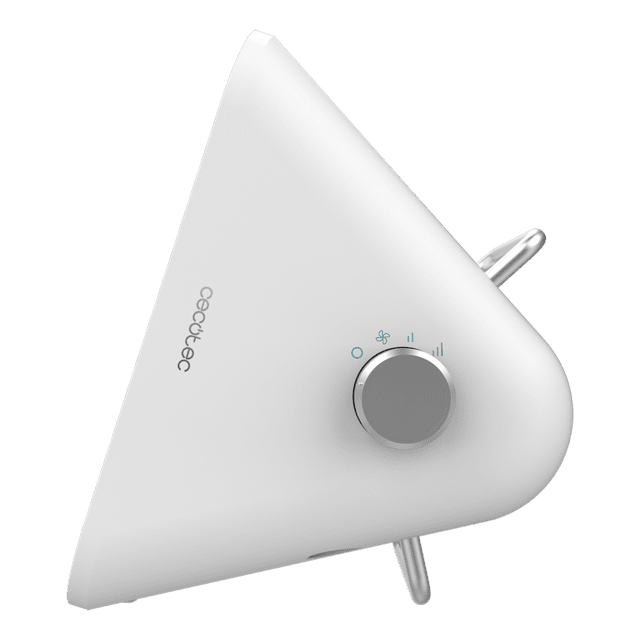 Cecotec ReadyWarm 1500 Max Ceramic Design White Calefactor cerámico de sobremesa con 1500 W termostato regulable y 3 modos de funcionamiento. Calefactor cerámico de sobremesa Superdescuento