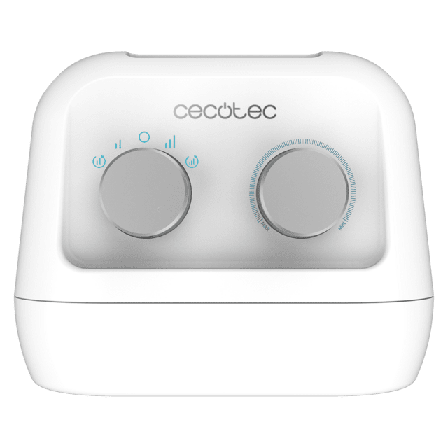 Cecotec ReadyWarm 1500 Max Ceramic Rotate White Calefactor cerámico de sobremesa con 1500 W oscilación termostato regulable y 3 modos de funcionamiento. Calefactor cerámico de sobremesa 1500 W Liquidación