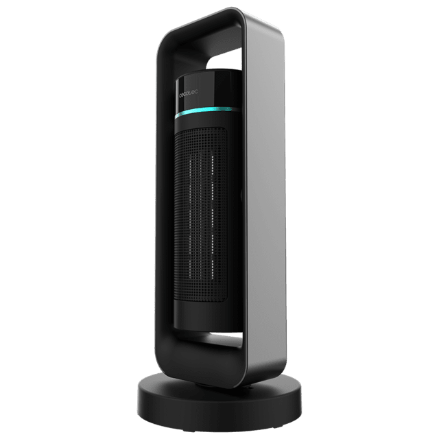 Cecotec Calefactor cerámico ReadyWarm 2000 Max Ceramic Rotate Design Calefactor cerámico de pie con 2000 W oscilación 3 modos de funcionamiento y termostato regulable. Calefactor cerámico de pie 2000 W Descuento por venta flash