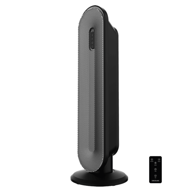 Cecotec Calefactor cerámico ReadyWarm 2050 Max Ceramic Rotate Smart Calefactor cerámico con 2000 W pantalla digital control remoto oscilación 3 modos de funcionamiento y termostato regulable. Calefactor cerámico 2000 w Ofertas especiales