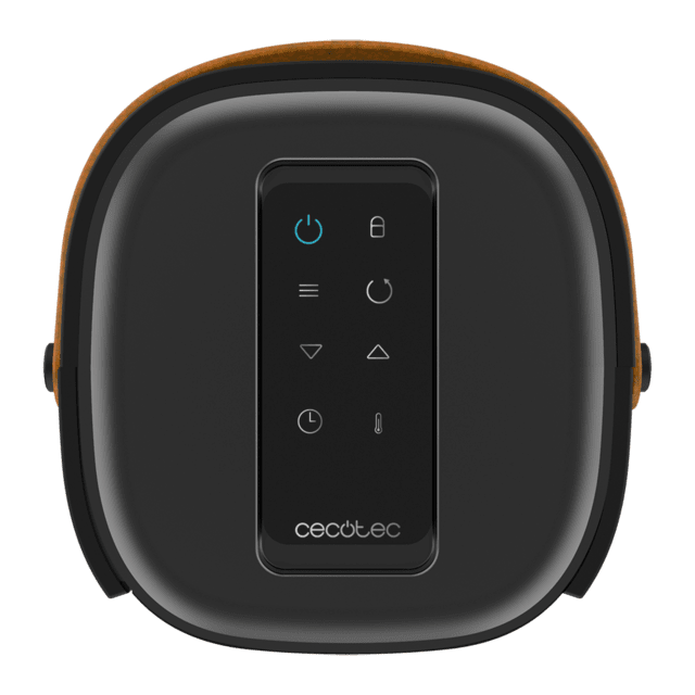 Cecotec Calefactor cerámico ReadyWarm 2070 Max Ceramic Rotate Smart Calefactor cerámico de pie con 2000 W pantalla digital control táctil y control remoto oscilación 3 modos de funcionamiento y termostato regulable. Calefact Grandes ahorros
