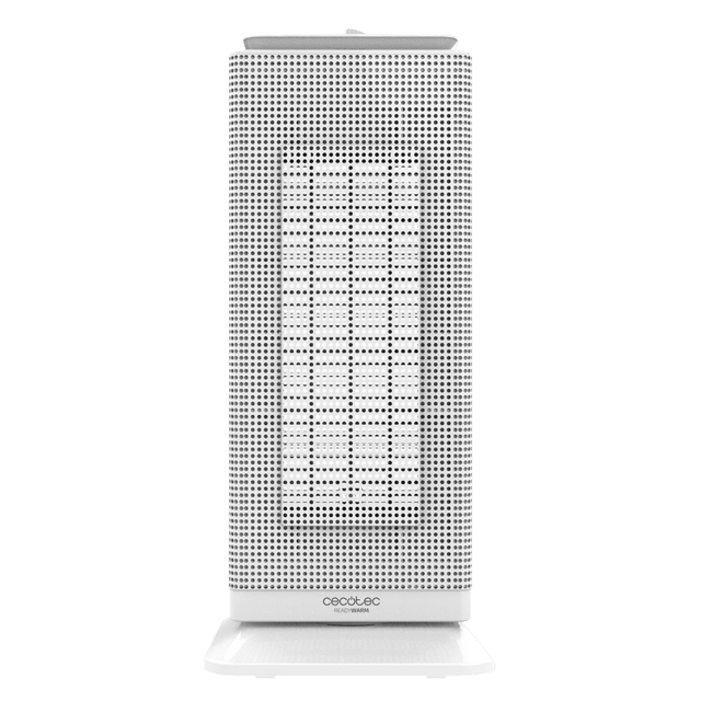 Cecotec Ready Warm 6200 Ceramic Sky 2 en 1 de diseño con 2000 W con oscilación y 3 modos con termostato regulable. Calefactor cerámico vertical 2000 W   Devoluciones gratuitas