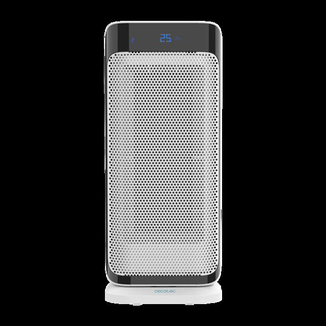 Cecotec Ready Warm 6600 Ceramic Style Smart con 2000 W pantalla LED mando a distancia 3 modos luz LED indicadora función temporizador 8 h oscilación y triple sistema de seguridad. Calefactor cerámico con 2000 W pantalla front En línea