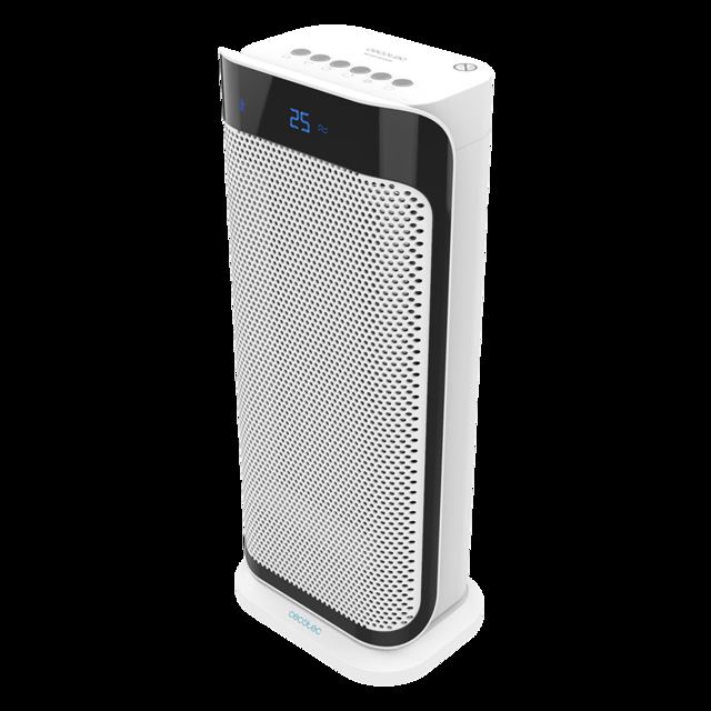Cecotec Ready Warm 6600 Ceramic Style Smart con 2000 W pantalla LED mando a distancia 3 modos luz LED indicadora función temporizador 8 h oscilación y triple sistema de seguridad. Calefactor cerámico con 2000 W pantalla front En línea