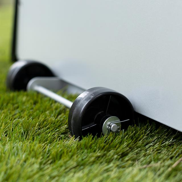Cecotec ReadyWarm 8900 Outdoor Microclimate Calefactor exterior a gas butano o propano con forma de pirámide. Ruedas para su desplazamiento y termostato regulable. Diseño de acero de gran durabilidad. Calefactor exterior Ventas relámpago