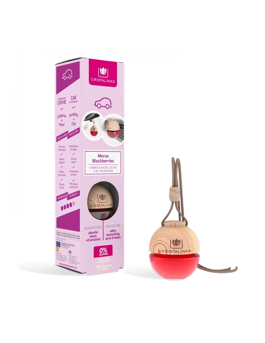 Cristalinas Pack 3 Ambientador coche Precio ultrabajo