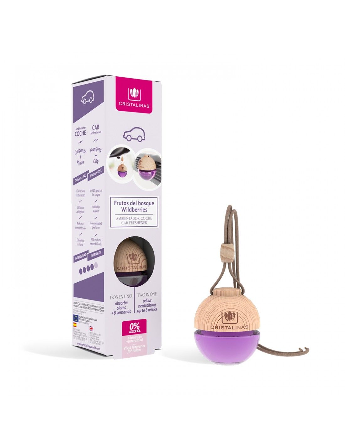 Cristalinas Pack 3 Ambientador coche Outlet