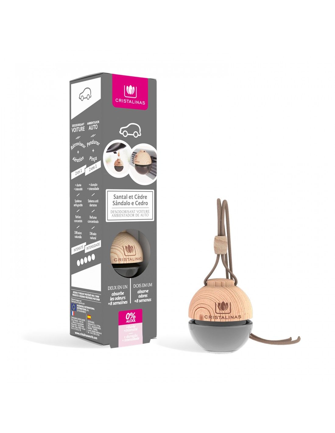 Cristalinas Pack 3 Ambientador coche Outlet online