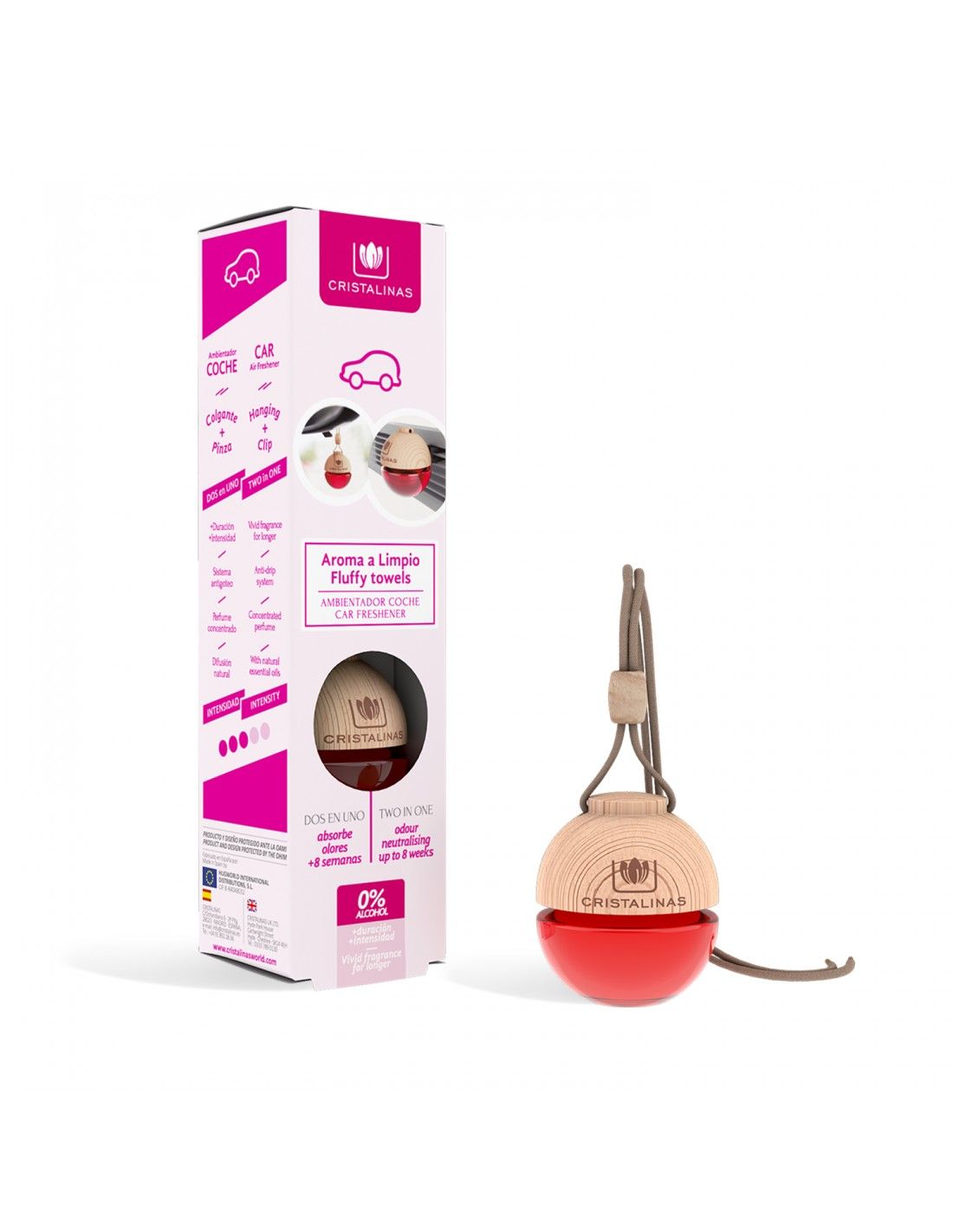 Cristalinas Pack 4 Ambientador coche Ofertas