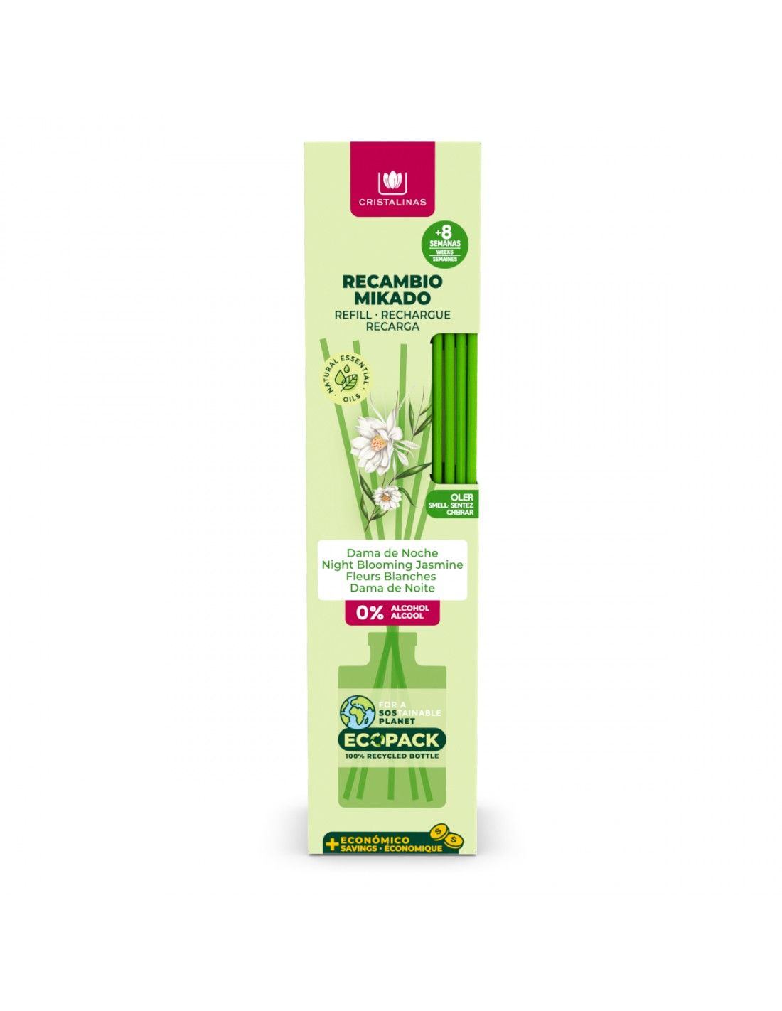 Cristalinas Recambio Mikado Esencia 35ML + Cañas Oferta especial de fábrica