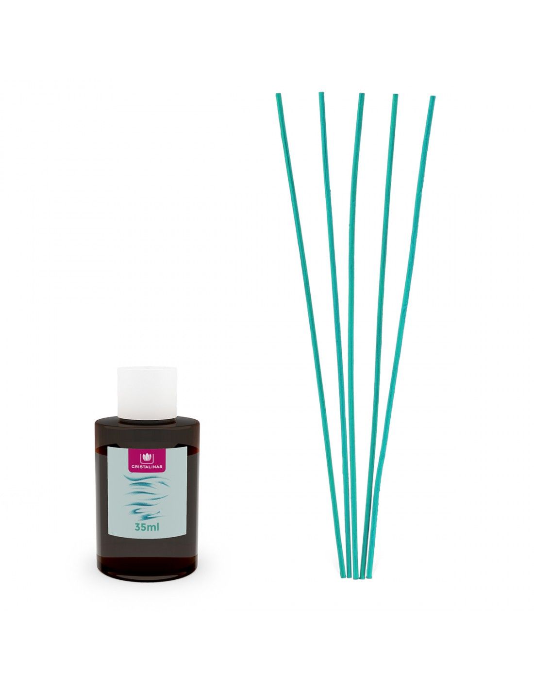 Cristalinas Recambio Mikado Esencia 35ML + Cañas Solo queda un día