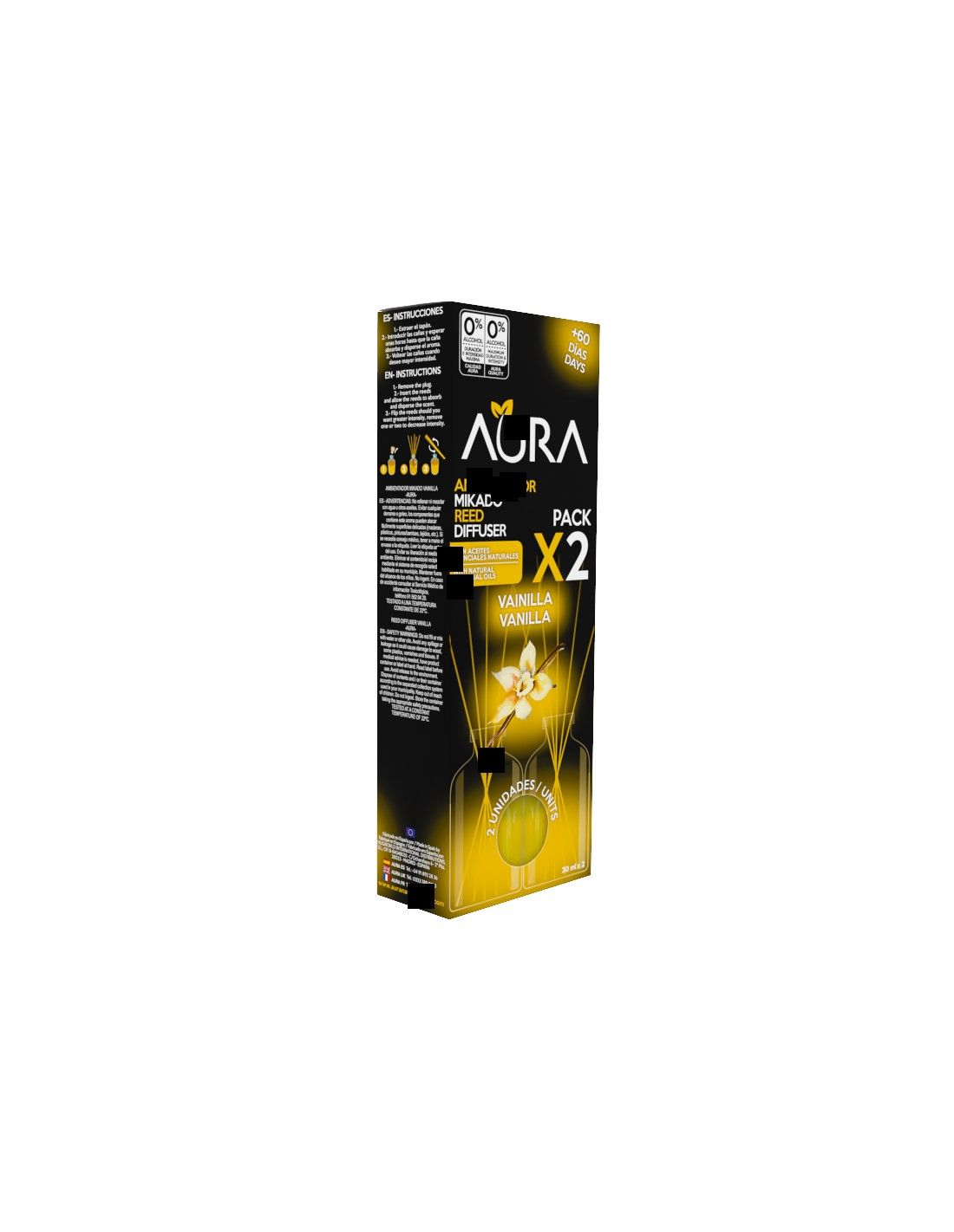 Cristalinas Recambio Mikado 2x30ml Aura Ahorra y exporta