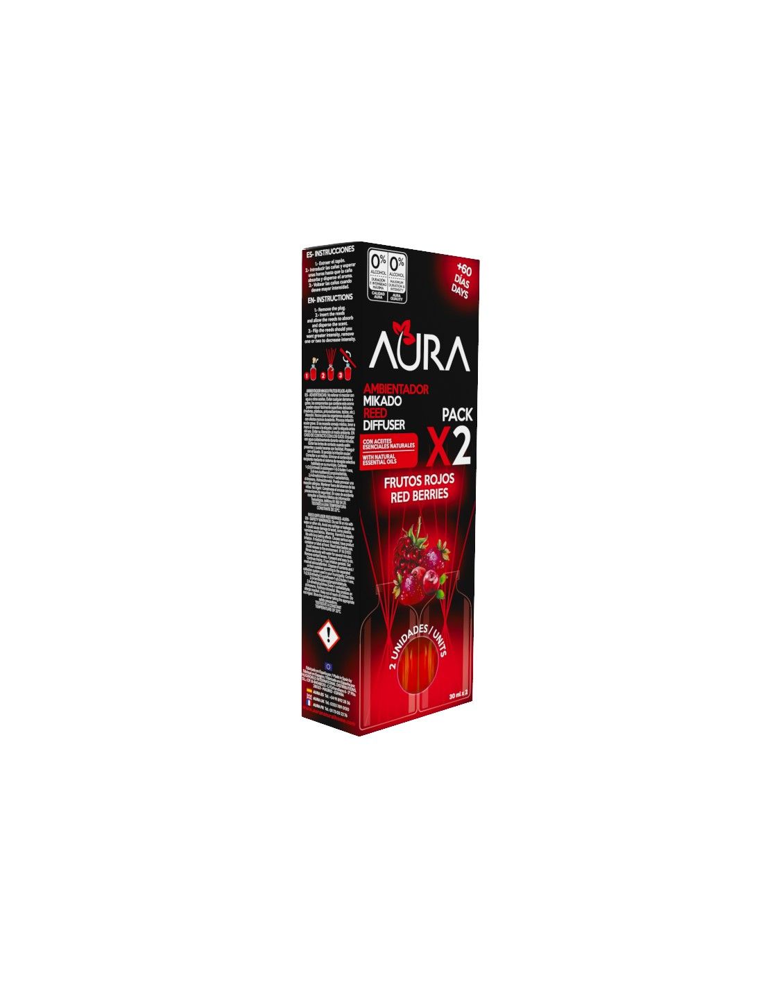 Cristalinas Recambio Mikado 2x30ml Aura Descuento por venta flash