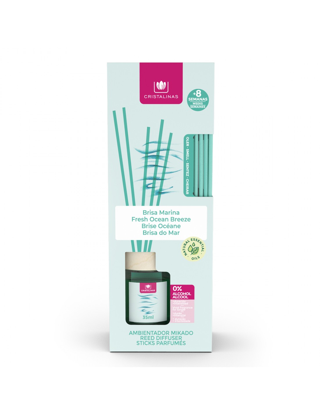 Cristalinas Ambientador Mikado 35ML Promoción trimestral