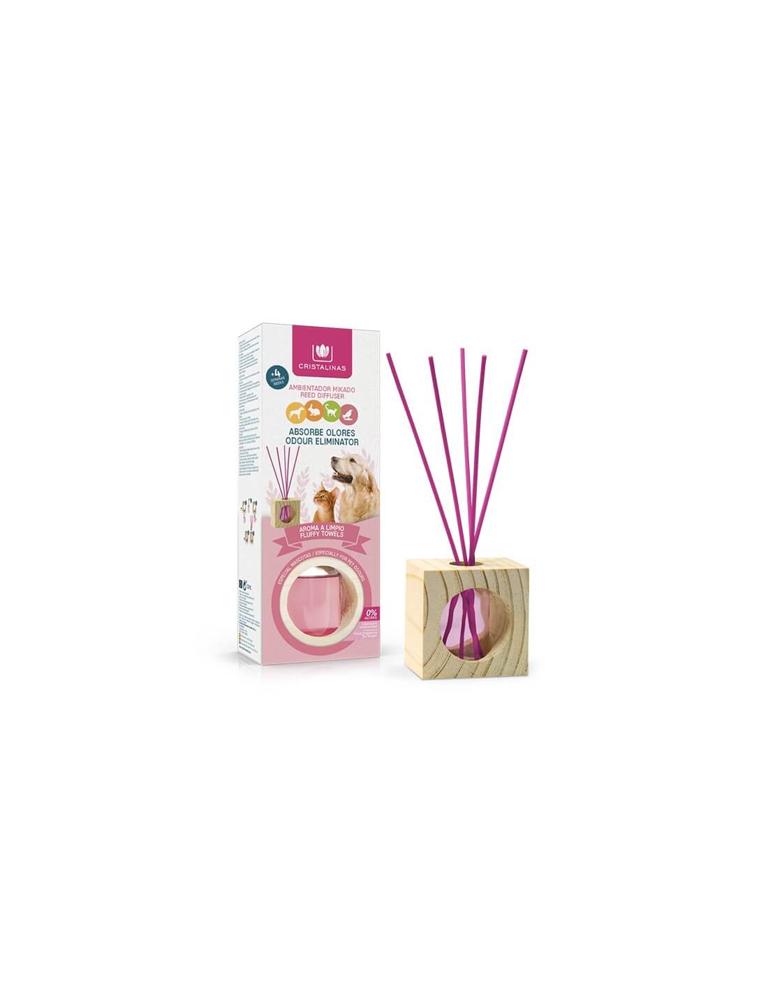 Cristalinas Mikado Absorbe Olores Mascotas 30ml