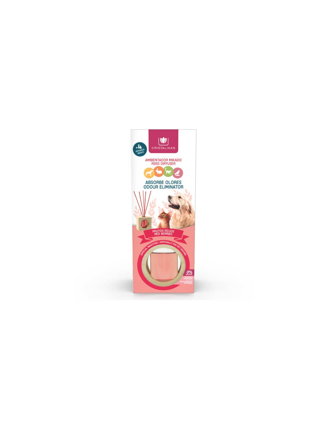 Cristalinas Mikado Absorbe Olores Mascotas 30ml Oferta especial