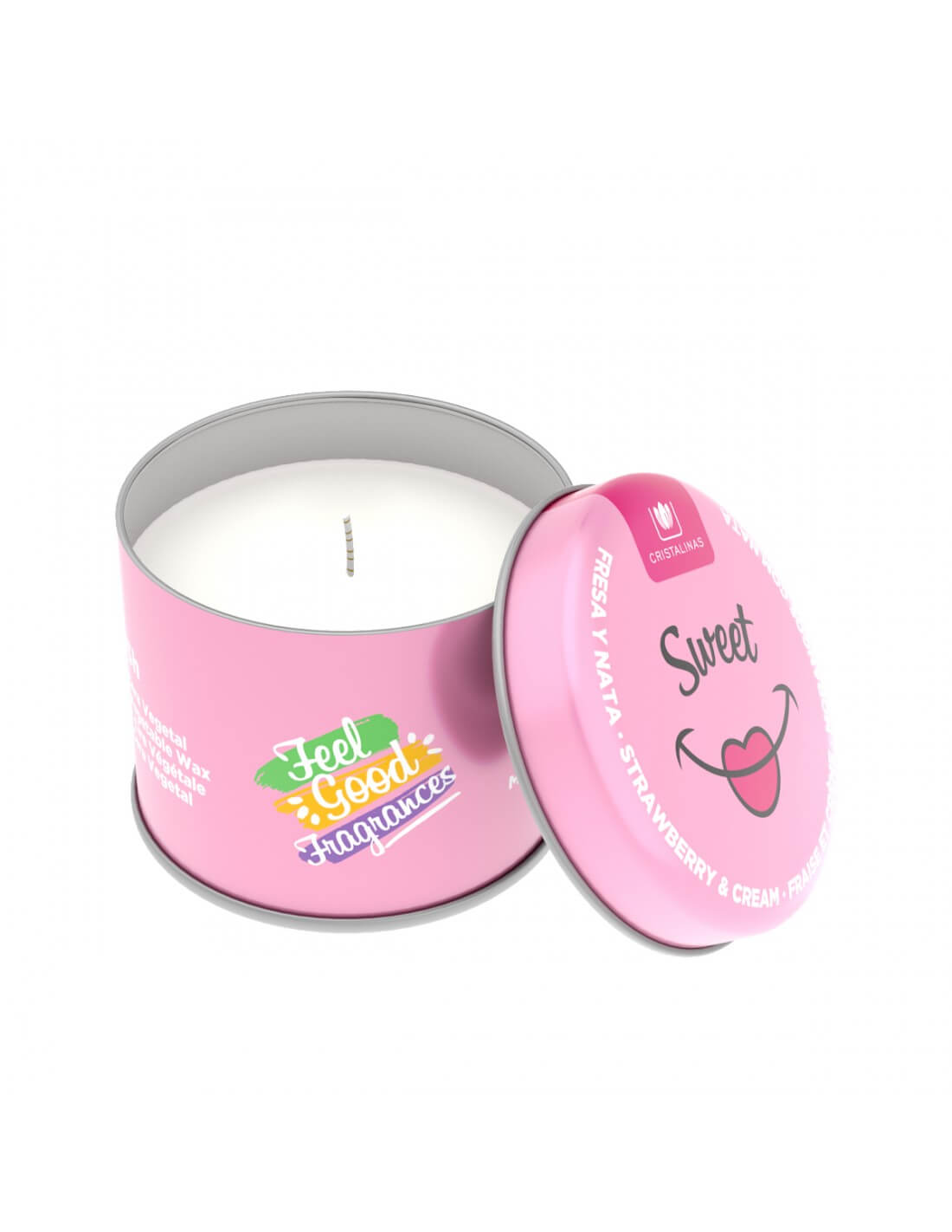 Cristalinas Velas Feel Good Fragrances 35h Último día