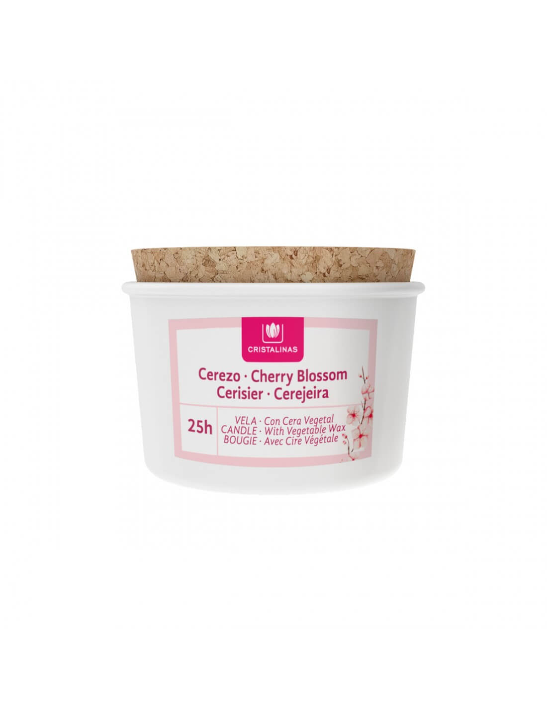 Cristalinas Vela Clásica Gelato 25h