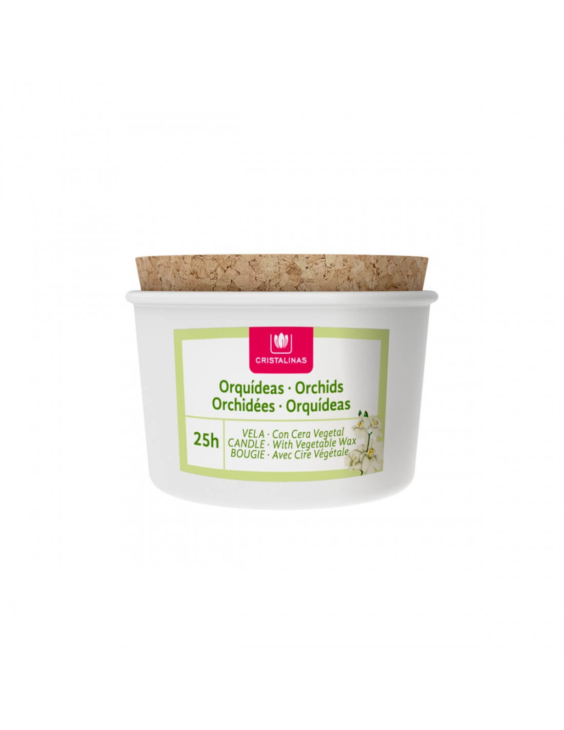 Cristalinas Vela Clásica Gelato 25h