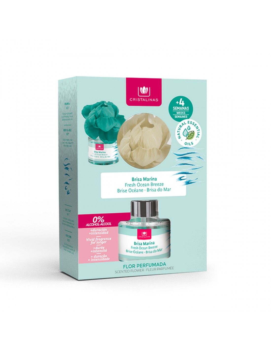 Cristalinas Ambientador Flor Perfumada 40ml Grandes ahorros