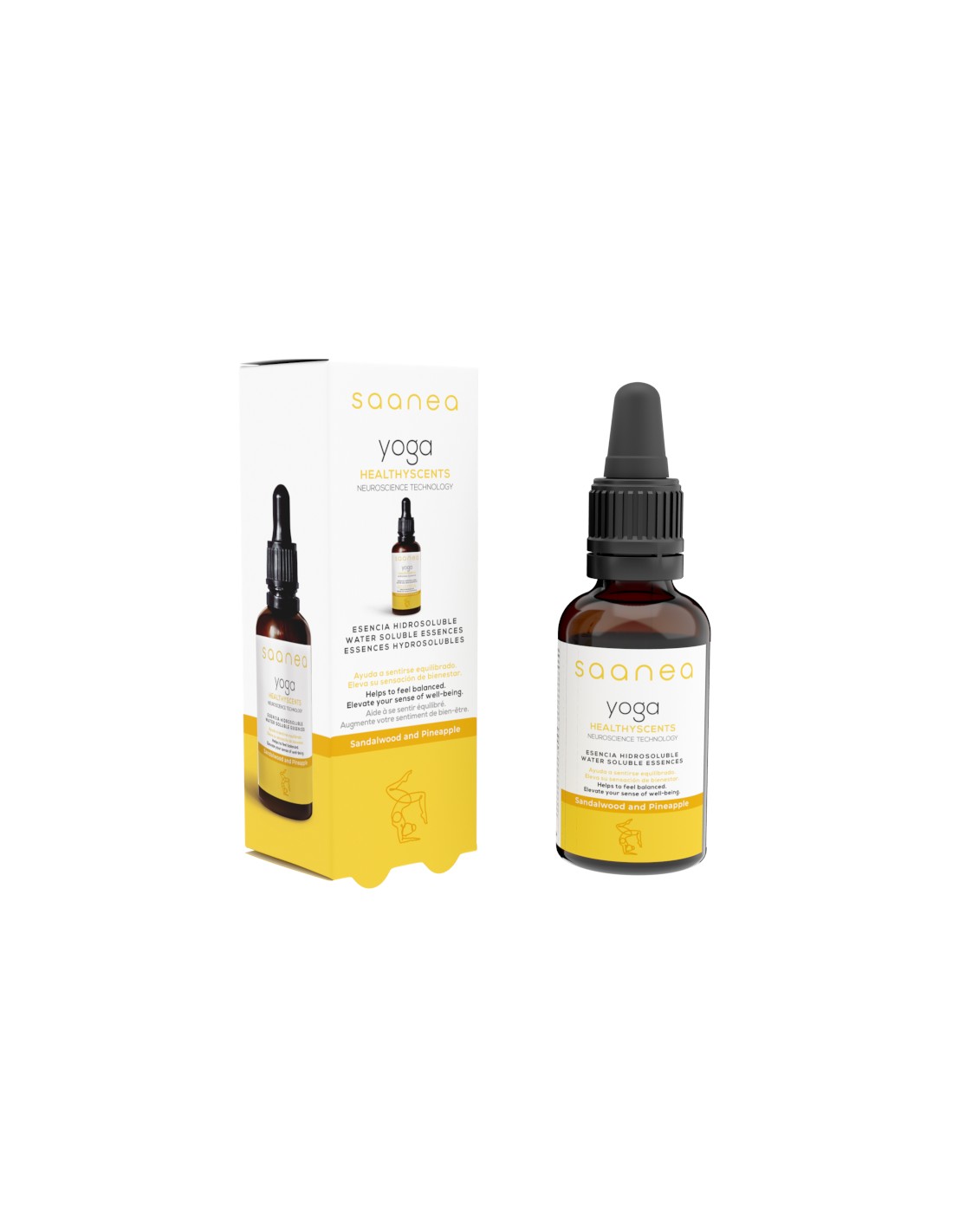 Cristalinas Aceite Esencial para Humidificador Saanea